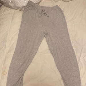 Aerie light gray joggers